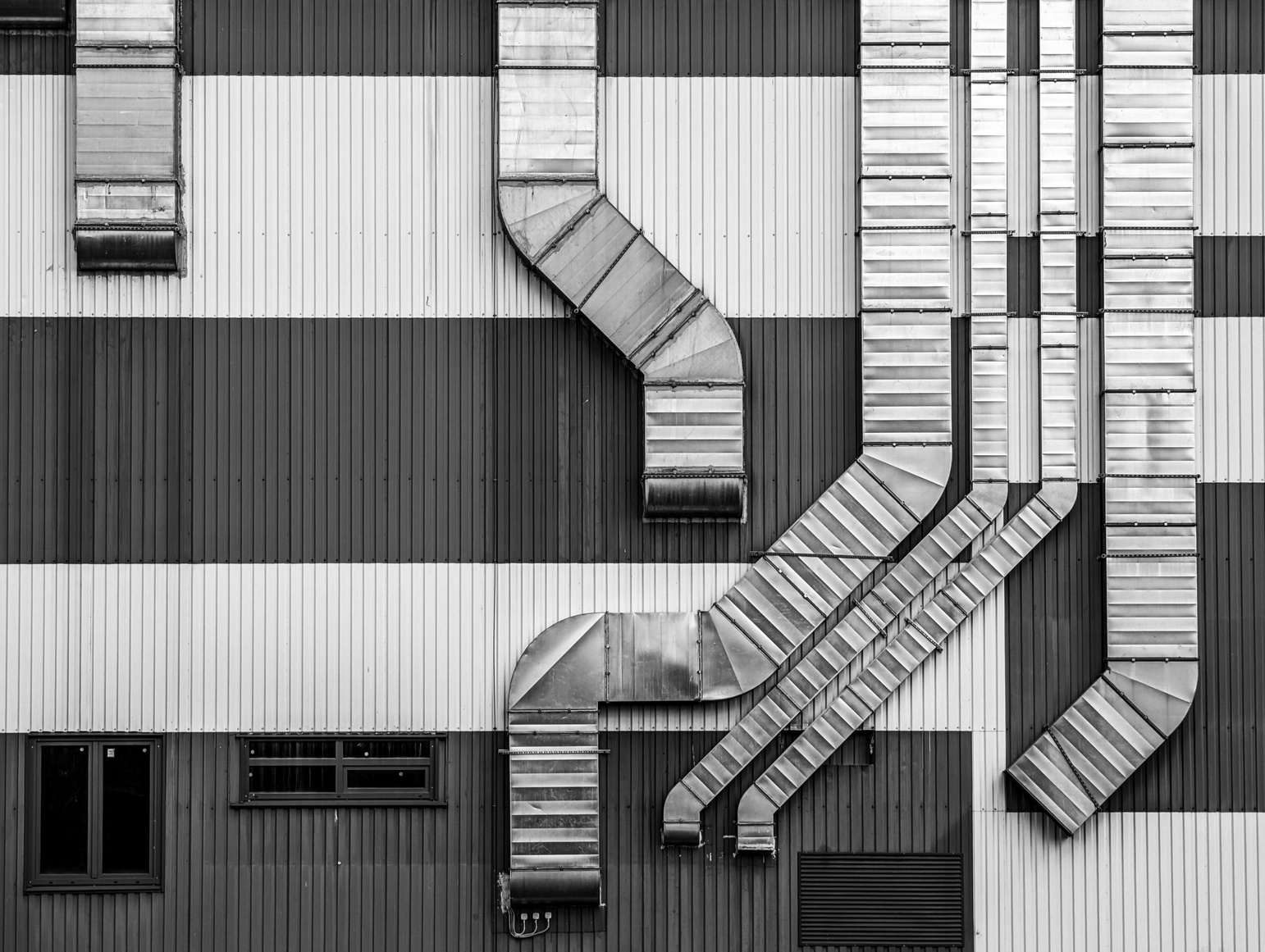 Industrial ducting and facility infrastructure